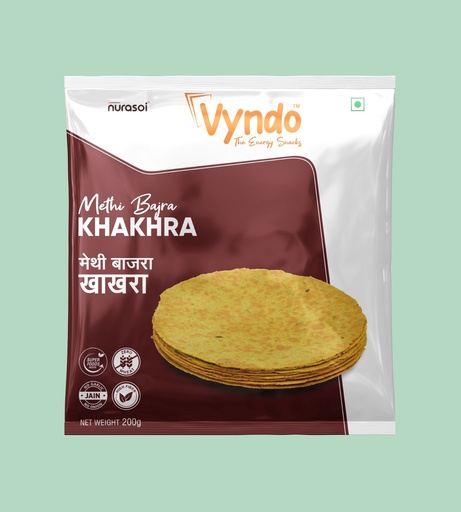 Methi Bajra Khakhra 200gms